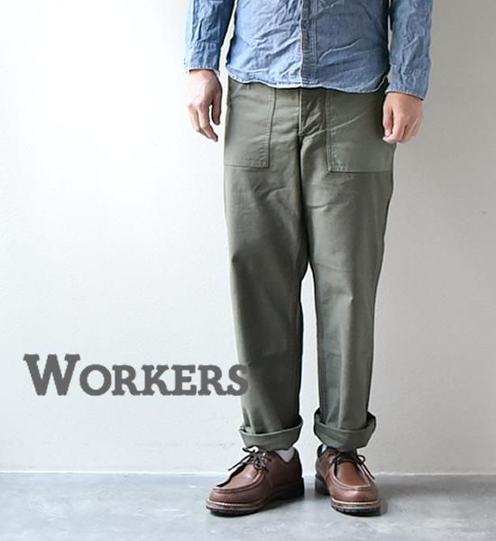 日本正規取扱商品 【XS】WORKERS ベイカーパンツ ワーカーズ - パンツ