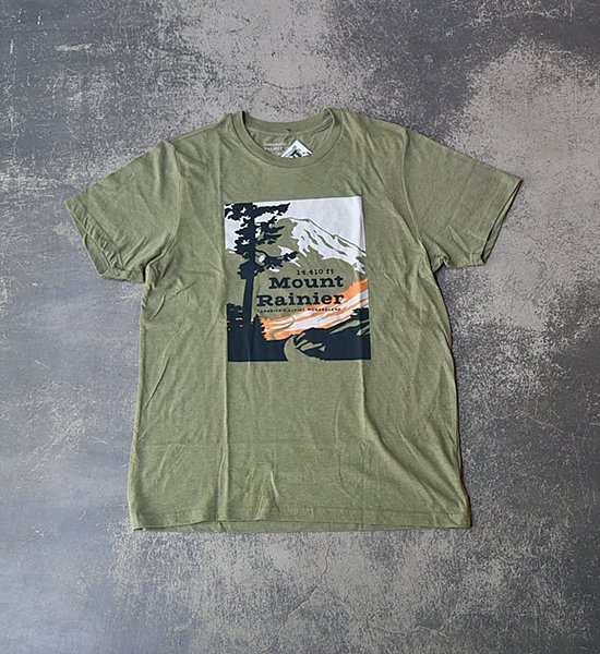 The Landmark Project Mount Rainer National Park 国立公園 Tシャツ