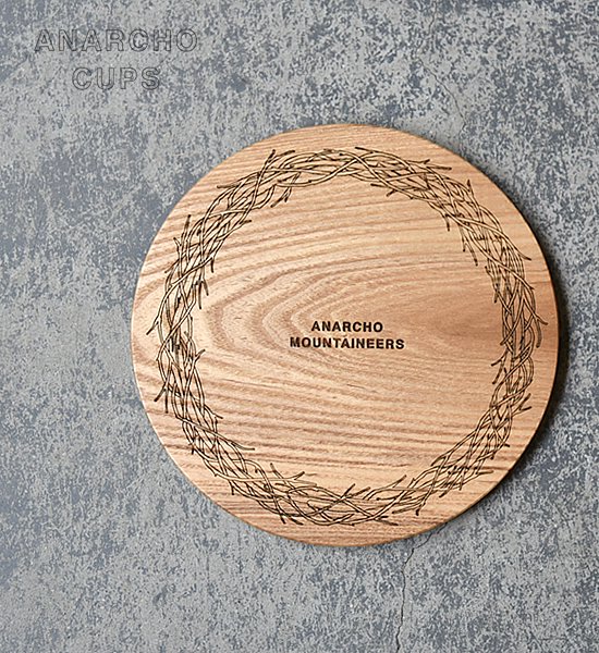 Anarcho Cupsۥʥ륳å Wood Lid (for Plate)
