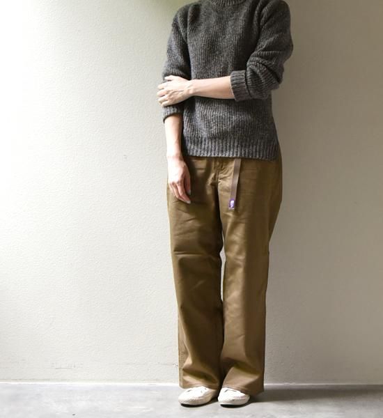 the north face purple label stretch twill wide pants