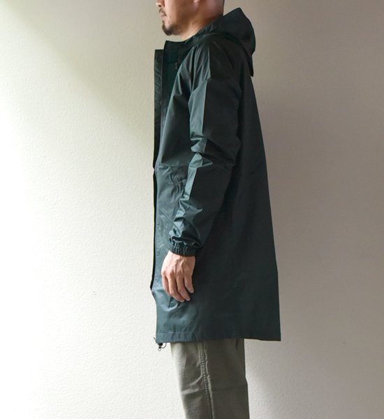 裄丈925cmPACKMACK パックマック parka ナイロンジャケット グリーン