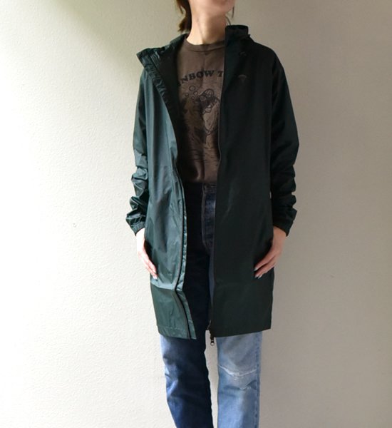 裄丈925cmPACKMACK パックマック parka ナイロンジャケット グリーン