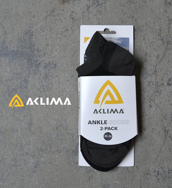 【ACLIMA】アクリマ Warm Wool Ankle Socks 2Pack ※ネコポス可