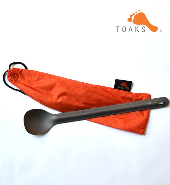 TOAKSۥȡ Titanium Long Handled Spoon 
