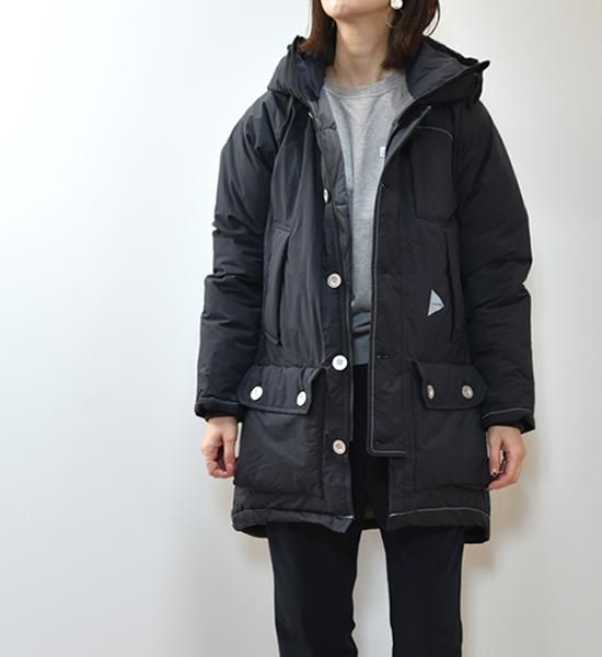 and wander tough down jacket アンドワンダー