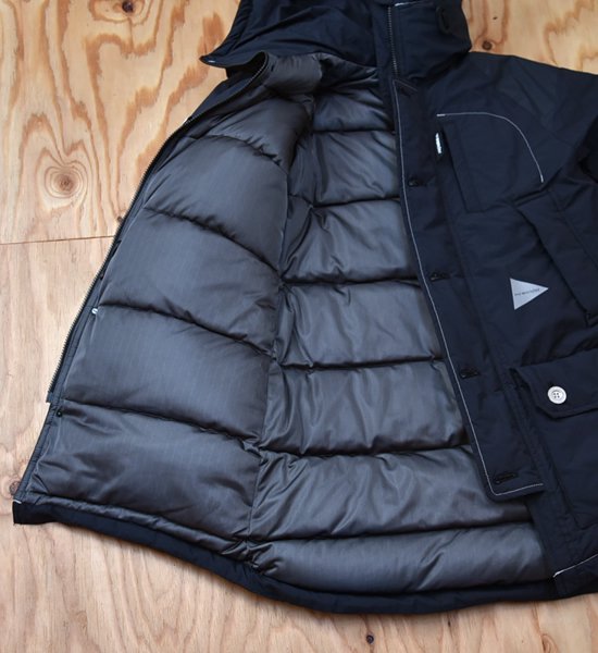 and wander◇tough down jacket/ダウンジャケット/3/ナイロン/KHK/AW93 ...