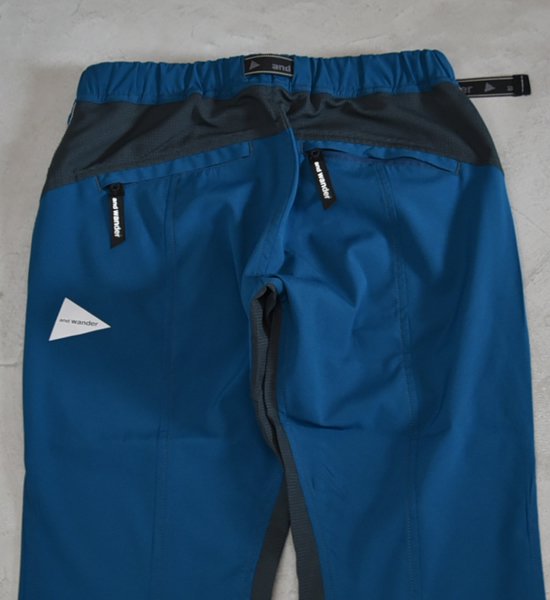 and wander アンドワンダー tech pants Yosemite 通販 販売 - 機能的で