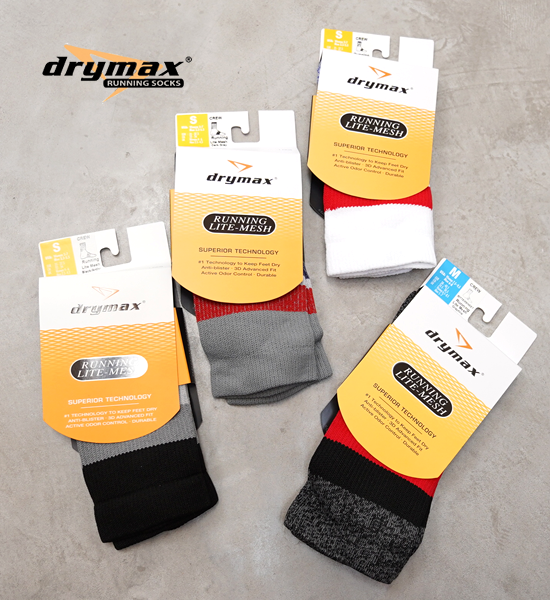 drymax ドライマックス Running Lite-Mesh Crew ソックス 靴下 トレイルランニング トレラン Yosemite ヨセミテ  通販 販売