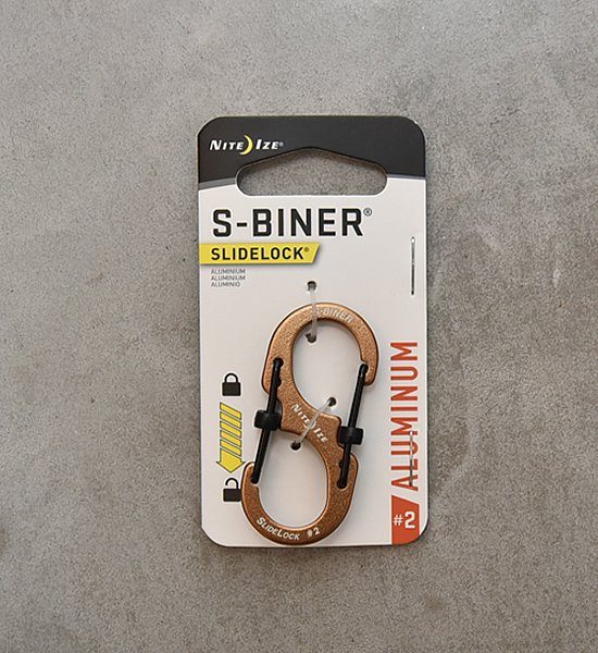 NITE IZE ナイトアイズ S-Biner Slidelock Aluminum #2 カラビナ