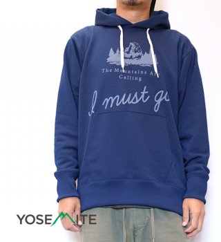 ▽Return to the mountains【BRING×Yosemite】ブリング×ヨセミテ I MUST GO DRY Sweat Hooded Pullover 