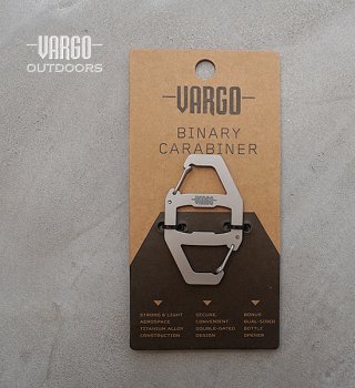 【VARGO】バーゴ Binary Carabiner ※ネコポス可