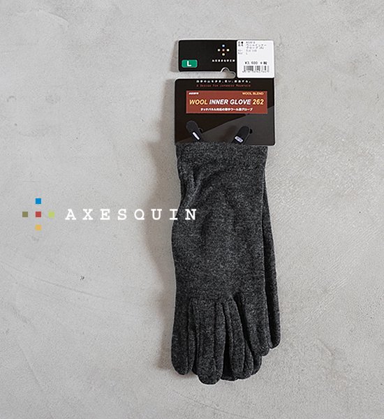 AXESQUIN アクシーズクイン Wool Inner Glove 262 Yosemite ヨセミテ