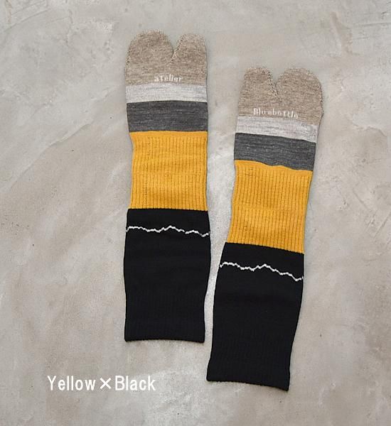 atelier Blue bottle アトリエブルーボトル Hiker's Socks Striped 