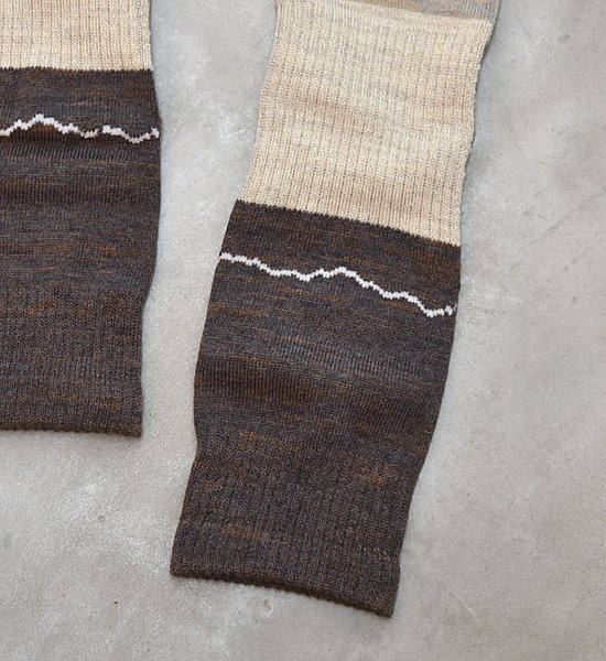 atelier Blue bottle アトリエブルーボトル Hiker's Socks Striped