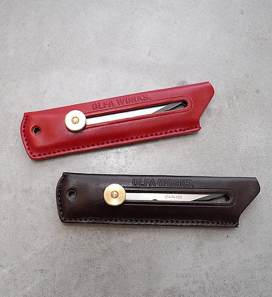 OLFA WORKSۥե ̸ Bushcraft Knife Leather 