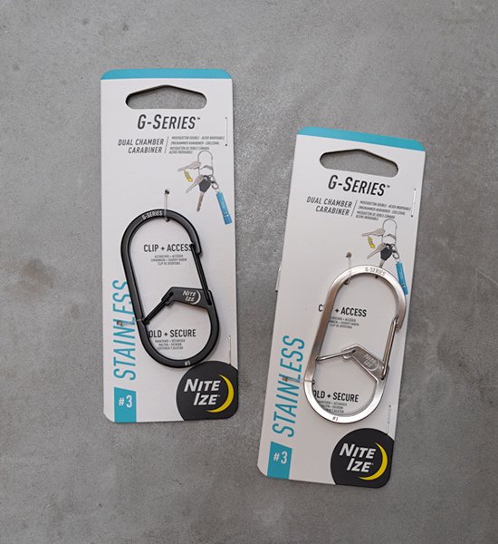 NITE IZE ナイトアイズ G Carabiner Stainless #3 カラビナ