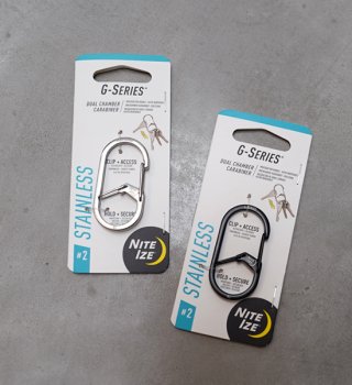 【NITE IZE】ナイトアイズ G Carabiner Stainless #2 