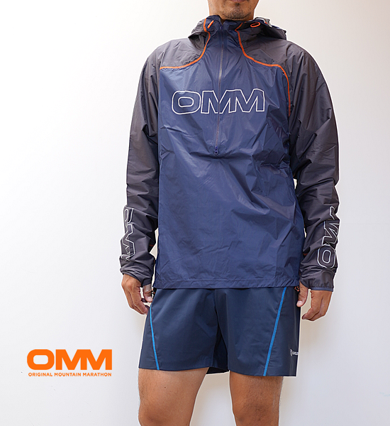 新品未使用OMM Halo Smock Jacket青Lトレランマラソン野球登山-