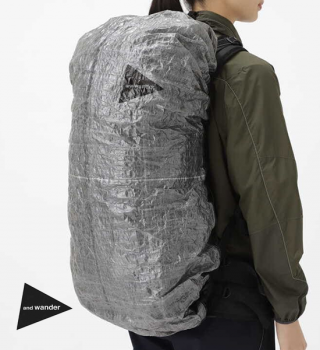 【and wander】アンドワンダー Dyneema cover bag 30-45L 