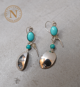 【North Works】ノースワークス Women's Pierced Earrings 