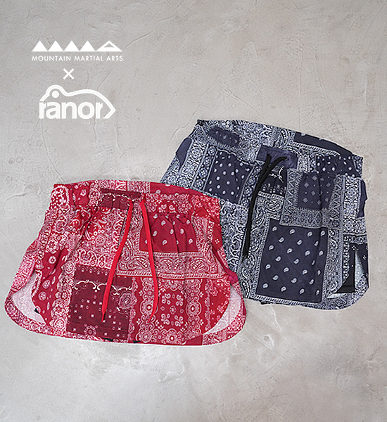 ラナー ランニングスカート ranor BANDANA SKIRT サイズM