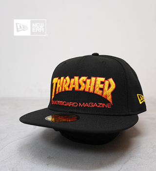 【NEW ERA】ニューエラ 59Fifty Thrasher Magazine Logo ”Black”