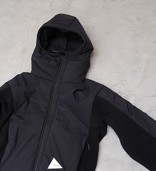 and wander アンドワンダー top fleece jacket Yosemite ヨセミテ 通販 