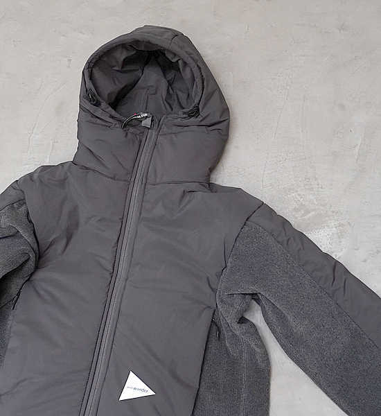 and wander アンドワンダー top fleece jacket Yosemite ヨセミテ 通販 