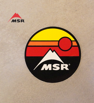 【MSR】エムエスアール Circle Sunset Sticker ※ネコポス可