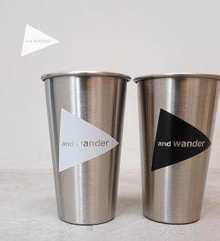 【and wander】アンドワンダー and wander MiiR pint cup 16oz ”2Color”
