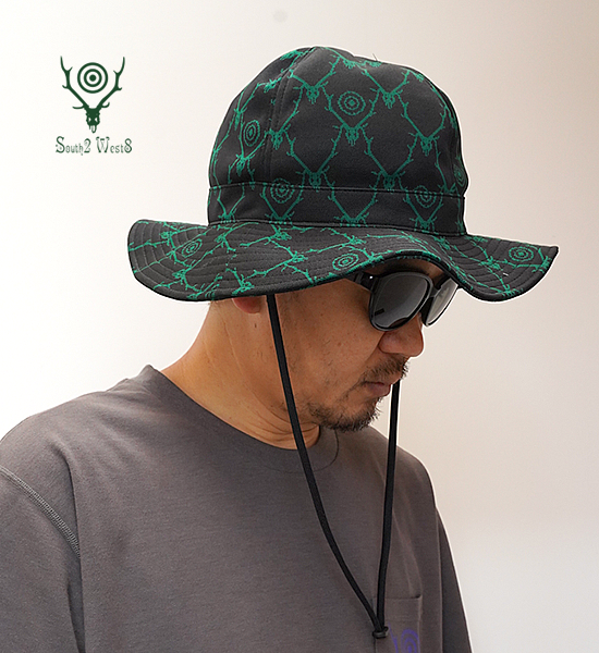 South2 West8 サウスツーウエストエイト Crusher Hat-3 Poly Jq 