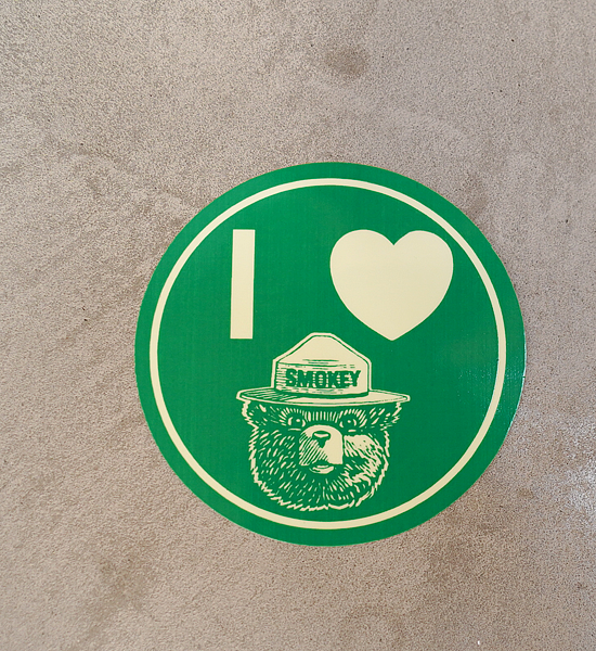 The Printed Imageۥץƥåɥ᡼  Love Smokey Sticker ߸ ͥݥ