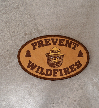 【The Printed Image】プリンテッドイメージ Prevent Wildfires Patch ※ネコポス可