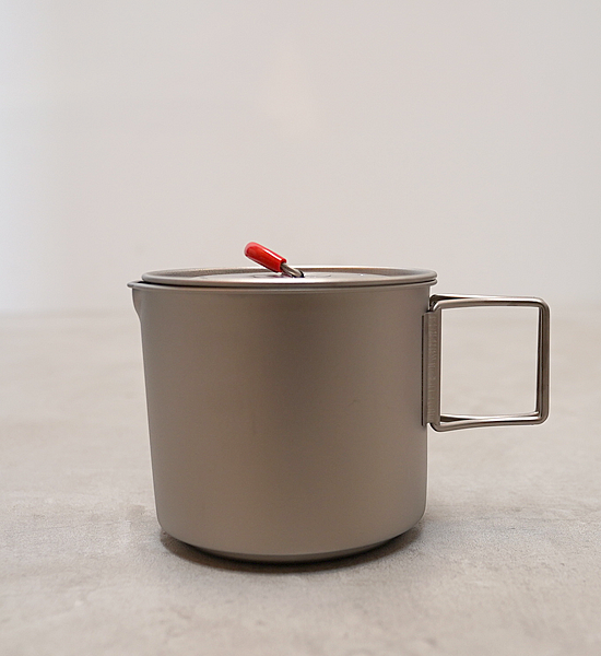 エバニュー(EVERNEW) Ti Mug pot 500 Stove set - バーベキュー・調理用品