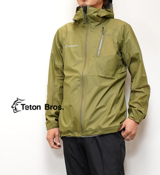 【Teton Bros】ティートンブロス unisex Feather Rain Full Zip Jacket 