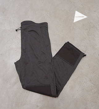 【and wander】アンドワンダー men's power dry jersey tights 