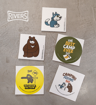 【RIVERS】リバーズ HWJ Sticker 