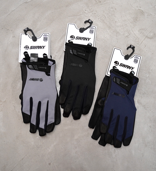 【SWANY】スワニー women's Trail Leather Glove 