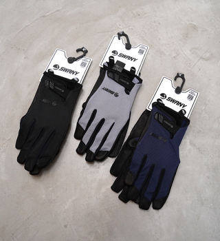 【SWANY】スワニー men's Trail Leather Glove 