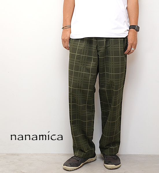 【nanamica】ナナミカ men's ALPHADRY Wide Easy Pants 