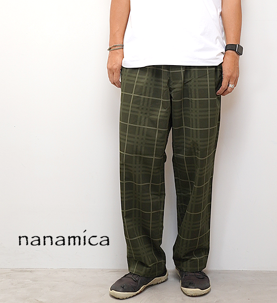 nanamica　ナナミカ　ALPHADRY Wide Easy Pants　Yosemite　ヨセミテ　通販　 販売-機能的で洗練された素晴らしい道具を提案する奈良県橿原市のアウトドアライフスタイルショップYosemite