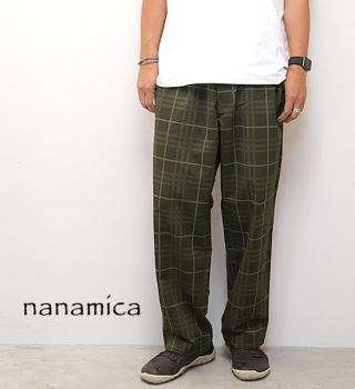★30%off【nanamica】ナナミカ men's ALPHADRY Wide Easy Pants 