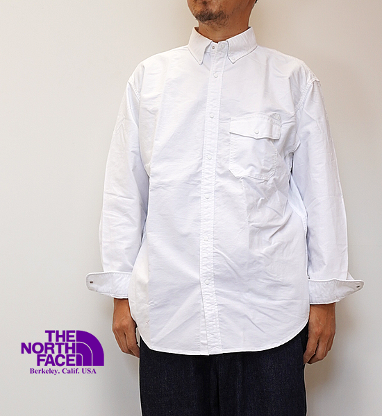 THE NORTH FACE PURPLE LABELۥΡեѡץ졼٥ men's Cotton Polyester OX B,D Shirt 
