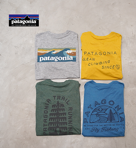 【patagonia】パタゴニア men's Capilene Cool Daily Graphic Shirt 