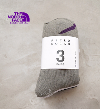 【THE NORTH FACE PURPLE LABEL】ノースフェイスパープルレーベル Pack Field Socks 3P 