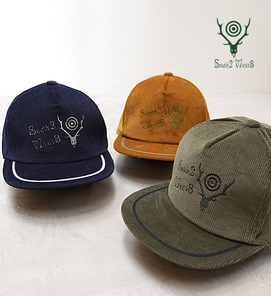 South2 West8 サウスツーウエストエイト Trucker Cap-11W Corduroy 