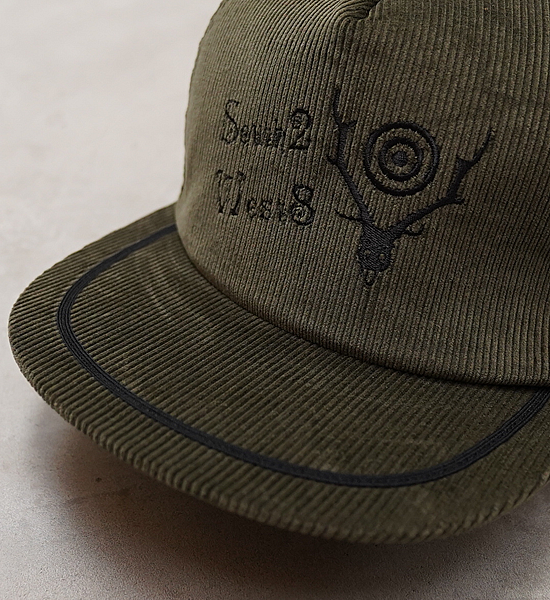 South2 West8 サウスツーウエストエイト Trucker Cap-11W Corduroy 