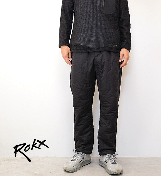 ROKX　ロックス　クライミングパンツ　Quilt Work Pant insulated POLARTEC Power Fill　Yosemite　 ヨセミテ　通販 販売