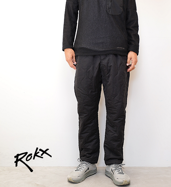 【ROKX】ロックス Quilt Work Pant insulated POLARTEC Power Fill 