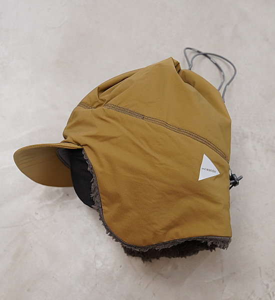 and wander アンドワンダー PRIMALOFT cap Yosemite ヨセミテ 通販